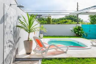 Ubatuba Sweet Home Linda Casa com Piscina 250m do Mar para 12 Hóspedes ou mais - Ubatuba - 9