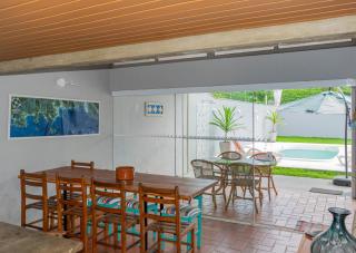Ubatuba Sweet Home Linda Casa com Piscina 250m do Mar para 12 Hóspedes ou mais - Ubatuba - 4