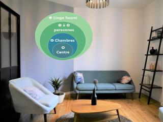 Appartement le Flatiron - 4 chambres - Tarbes - 9