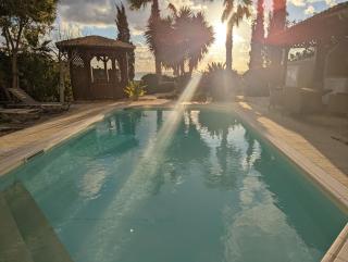 Villa Pontus - stunning views & privacy in beautiful garden with pool & hot tub - Kouklia - 0
