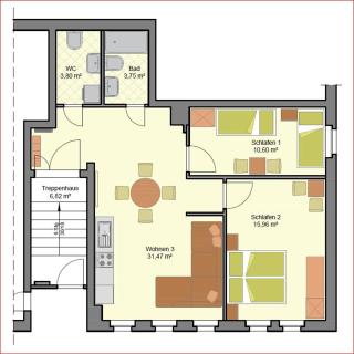 Wohnung am Markt - auch für Monteure gut geeignet - Stendal - 4