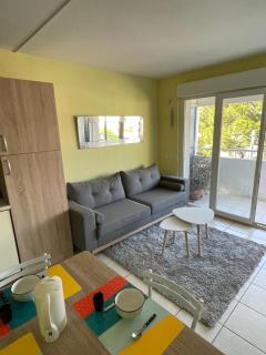 LUMINEUX 2 PIECES, TERRASSE, GARAGE PRIVE, en BORD DE MER - 6