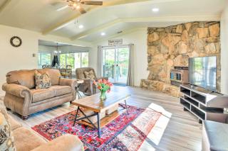 Furnished Deck and Fire Pit Sherwood Forest Cabin - Twain Harte - 0