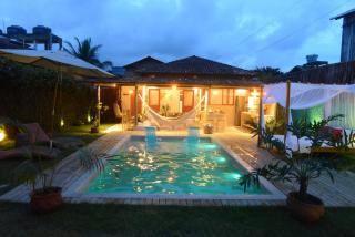 Casa Alegre Trancoso, piscina, 3 suítes e ar-cond. - Trancoso - 0