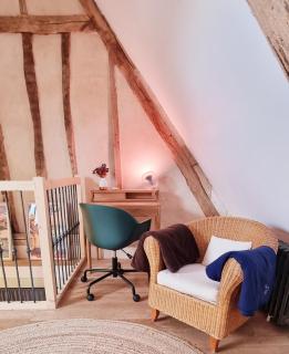 La Dragonne, petite maison au centre de Bellême, jardin, cuisine équipée, vue forêt - Bellême - 6