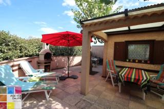 Belle villa de Vacances en angle climatisée, domaine TAMARIS, 4 chambres 7-9 couchages, Wifi, accès aux piscines payant, 900m de la mer LRTAMQ10 - Portiragnes - 0