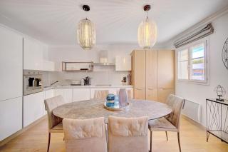 Cannes banane 50m croisette, luxueux 4 pièces dans résidence de standing - 4