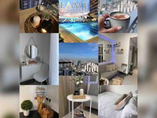 Cozy 1BR with balcony at Fame Residences - 9