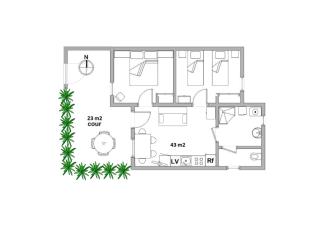 Cottage 43 m2 2 épis - Plage à 400m - PARKING Jardin TERRASSE Wifi - 8