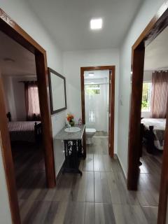 Apartamento em chácara com piscina próximo de praias com internet - São Francisco do Sul - 1
