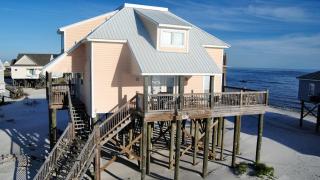 Kowabunga - You'll love the rooftop deck and private heated dipping pool! Pet Friendly! home - Dauphin Island - 7