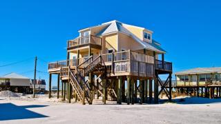 Kowabunga - You'll love the rooftop deck and private heated dipping pool! Pet Friendly! home - Dauphin Island - 5