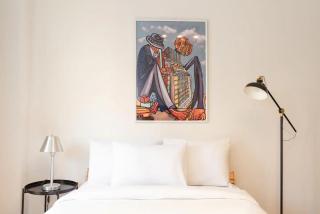 grey l studio apartments Downtown Cairo Ouzonian House - 2