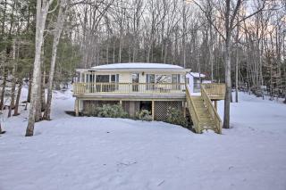 Scenic Lyman Home on Swan Pond with Wraparound Deck! - Spang Mills - 9