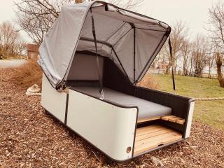 Hof Steinhütten Schlafstrandkorb - 3