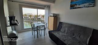 Vue MAGIQUE sur la marina - Appart en duplex, les pieds dans l'eau - Saint-Cyprien - 5