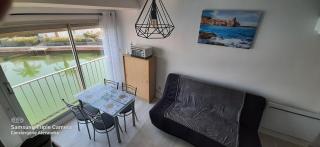 Vue MAGIQUE sur la marina - Appart en duplex, les pieds dans l'eau - Saint-Cyprien - 2