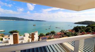 1082 - Flat Vista para o Mar e Piscina privativa em Bombinhas - Bombinhas - 3