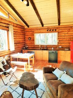 Magnifique chalets en rondins avec SPA et Tipis en plaine Nature Environnement ressourçant au calme vue imprenable Lascaux SPA non disponible juillet et aout - 6