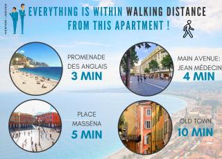 Nestor&Jeeves - FLOREAL BEACH - Central - Close sea - Nice - 7
