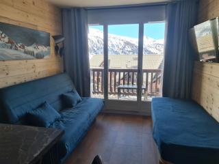 appartement le Chamois 312 Valmeinier 1900 piscine extérieur uniquement ouverte saison d été avec 1 chambre - Valmeinier - 0