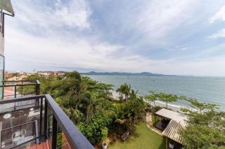 Apto pé na areia com vista p/ mar JBM - 2