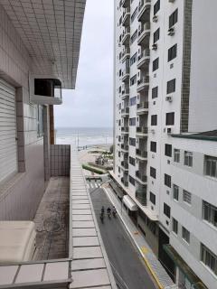 Apto 2 quartos com vista p/praia - Praia Grande - 0
