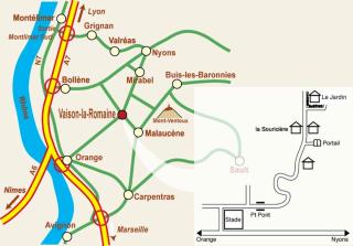 B&B Contemporain Le Jardin - Vaison-la-Romaine - 9