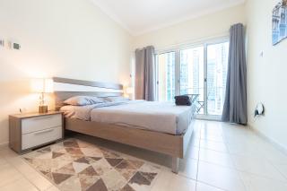 Luxury Escapes - Elegant and spacious 1bed with 2 balconies in JLT - Dubai - 8