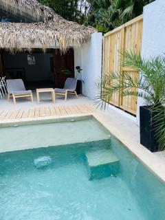 Villa Tortuga, Guest house Private bungalow, private pool - Las Terrenas - 6