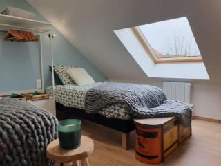 Maisonnette individuelle pour 4 personnes 2 chambres Terrasse - Design & Haute Qualité - Bourbourg - 9