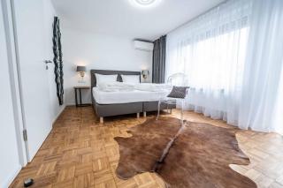 City Apartments FN L 6 KLIMATISIERT mit Balkon - Deluxe Doppelzimmer - Friedrichshafen - 8