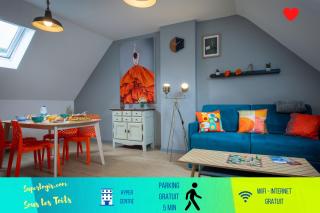 SUPERLOGIS - Sous Les Toits - T2- 3étoiles - BLOIS-HYPERCENTRE 1 chambre 4 personnes - Blois - 5