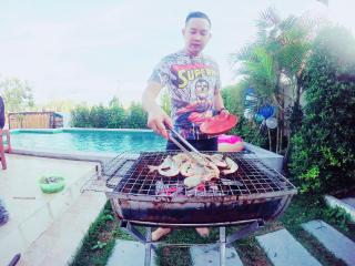 Rocky Party Pool Villa Huahin 3 Bedrooom With BBQ & Karaoke - Hua Hin - 6