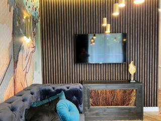 Family & Business Sauna Apartments No19 Leśny nad Zalewem Cedzyna Unikat -3 Bedroom with Private Sauna, Bath with Hydromassage, Terrace, Garage, Catering Options - 4