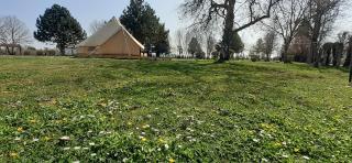 Tente Bell au camping Hautoreille - Bannes - 2