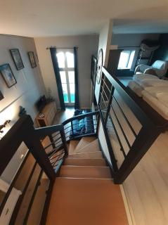 Charmant Studio en duplex esprit loft avec balcon vue mer, et piscine extérieure - Le Croisic - 5