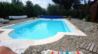 Chambre studio cuisine indépendant 2 pers piscine proche Thermes des Fumades - 9