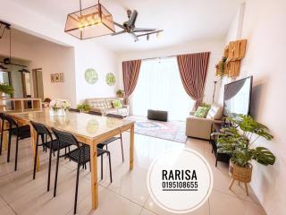 Casa Rarisa FEEL LIKE HOME Ipoh Meru Casa Kayangan Apartment Los t World Of Tambun & Casuarina - Pool View - Ipoh - 9