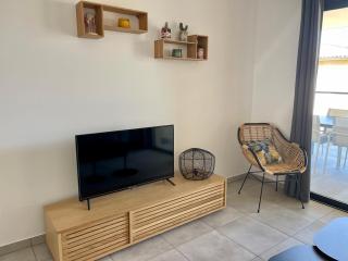 APPART-NEUF-VUE MER- 6 PERS - Propriano - 7