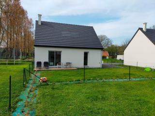 Maison individuelle neuve plein pied avec terrasse et jardin clos 10minutes a pied de la plage - Quiberville - 5
