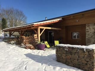 Lama-Gîte-des-Puys chalet écologique à 30km des pistes, visite aux lamas Charge VE - Montaigut-le-Blanc - 6