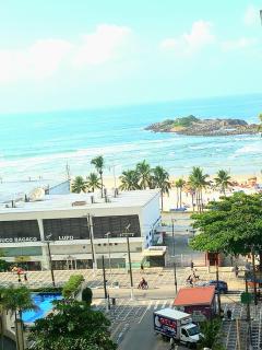 Apartamento Praia de Pitangueiras Pé na Areia Vista para o Mar - Guarujá - 0