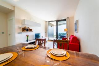 Primera línea de mar con piscina, gimnasio y parking 2 hab y 2 baños - Villajoyosa - 1