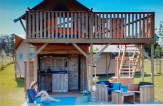 Tente Cabane du Camping Hautoreille - 3