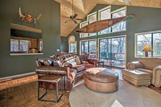 Waterfront Grove Getaway with Fire Pit and Boat Slip! - Grove - 9
