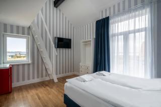 W Starym Porcie - pokój z widokiem na Zalew Wiślany balkonem i antresolą - Krynica Morska - 6