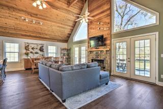 Lakefront Eatonton Home Boat Dock and Fire Pit - 8