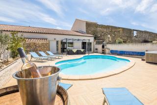 Villa avec piscine et Jaccuzy - Bize-Minervois - 9