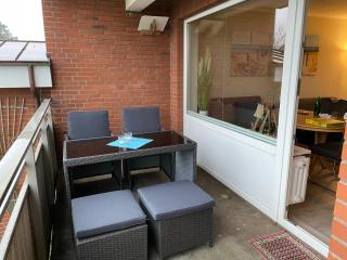 Amrumer Schatztruhe mit Loggia und Meerblick - Wittdün - 3